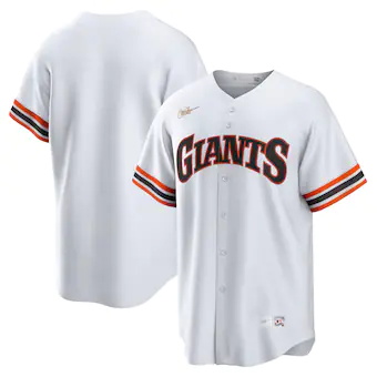 mens nike white san francisco giants home cooperstown colle